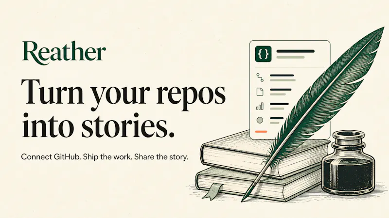 Reather,  Turn your repos into stories screenshot 1