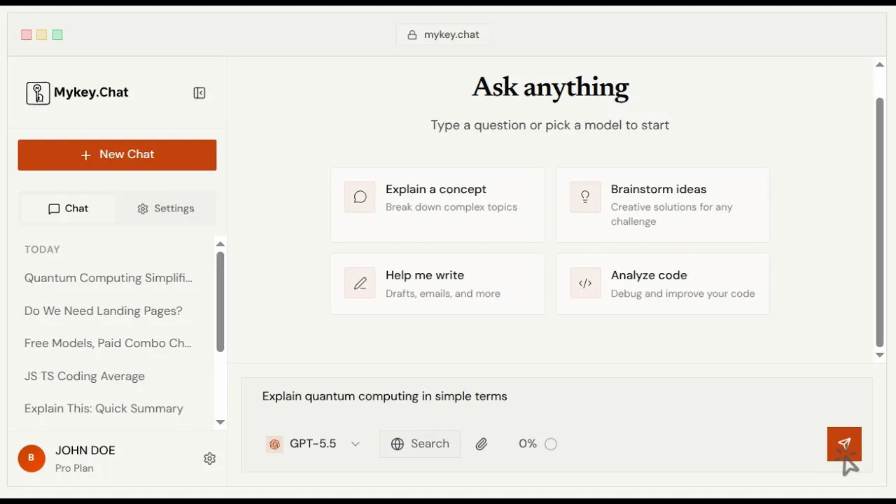 MyKey Chat gallery image