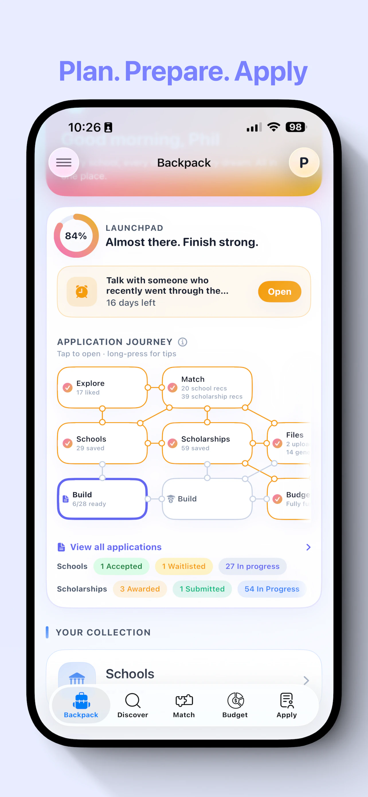 startuptile looquee-Copilot for college applications