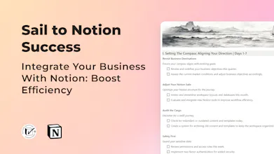 30-Day Voyage Notion Compass gallery image