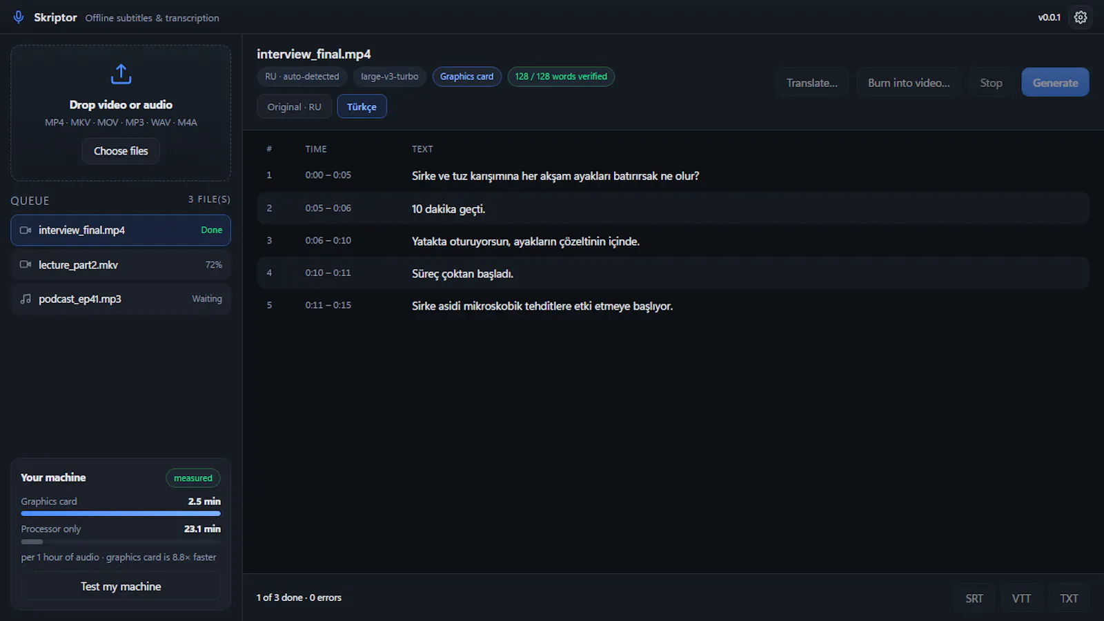 Skriptor screenshot 1