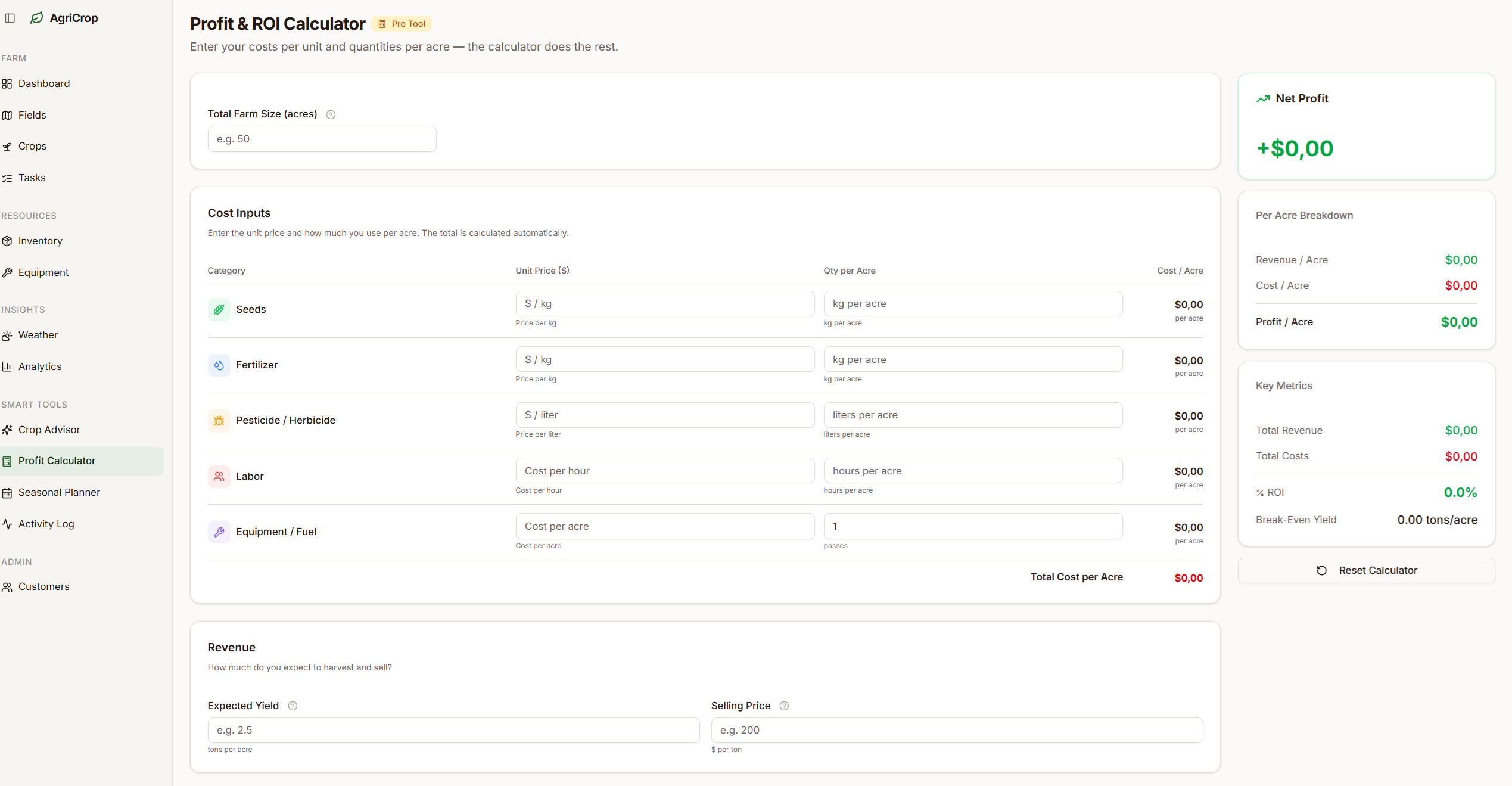 AgriCrop Manager gallery image