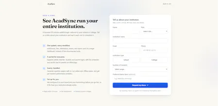 AcadSync gallery image