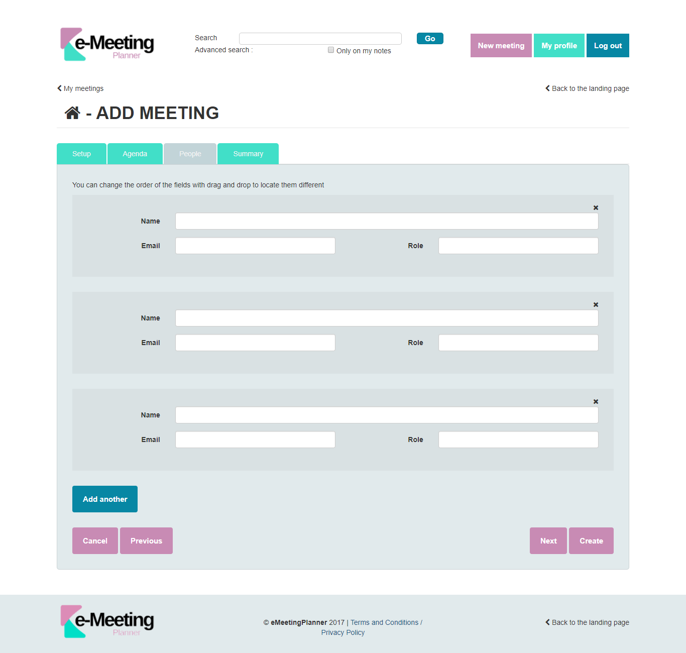 e-Meeting-Planner gallery image