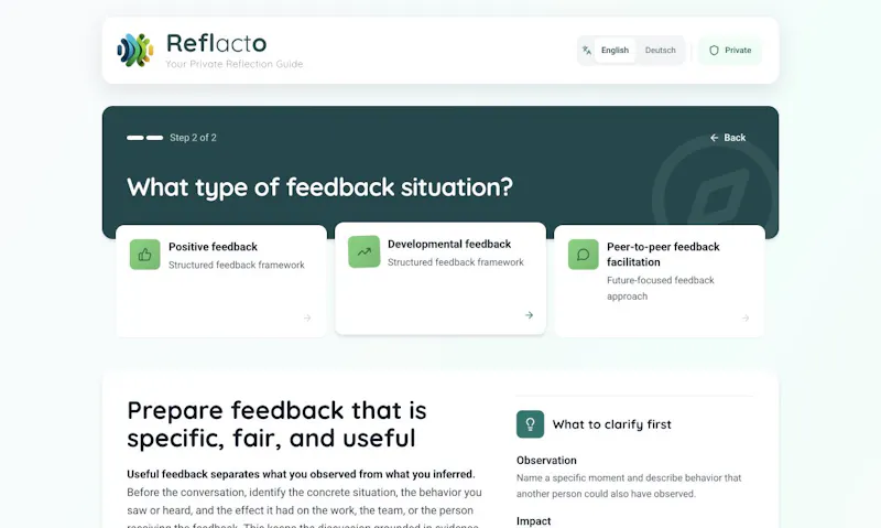 Reflacto screenshot 4