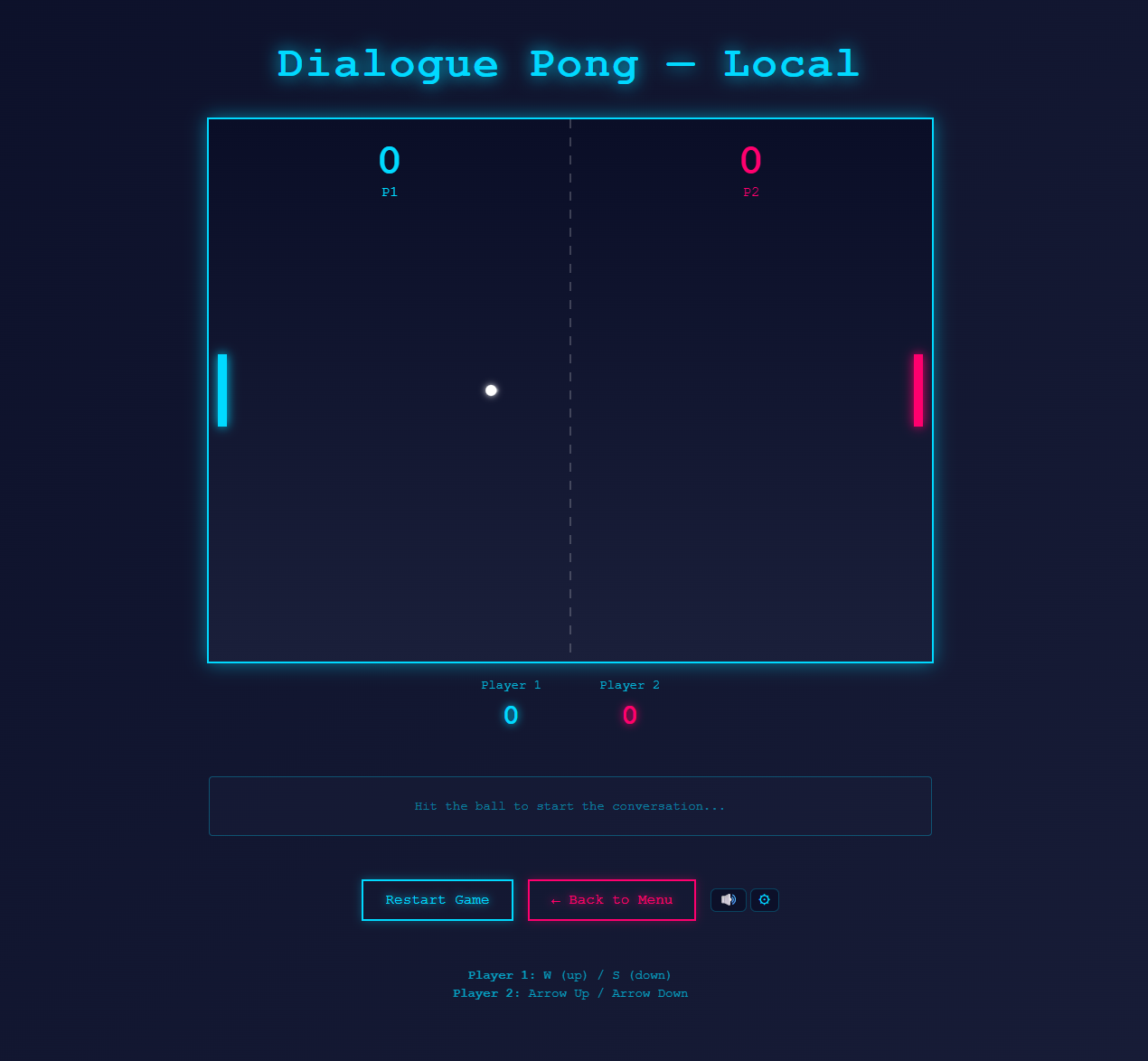 Pong but w dialogue gallery image