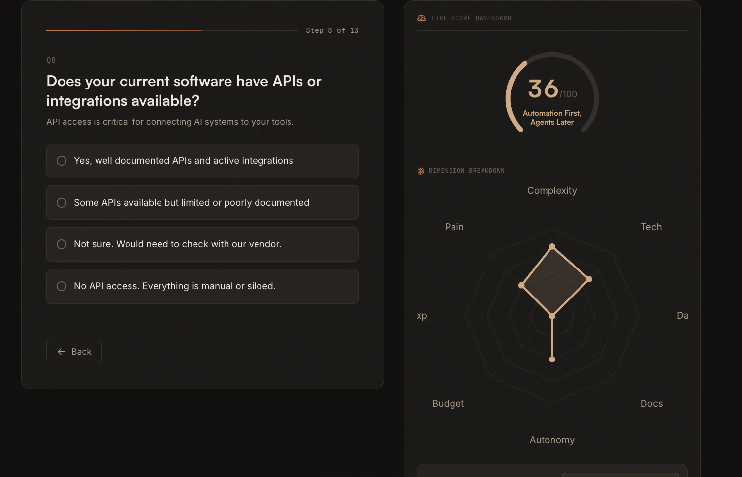 AI Readiness Assessment screenshot 2
