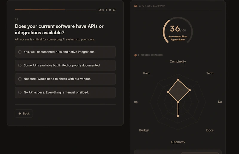 AI Readiness Assessment screenshot 2