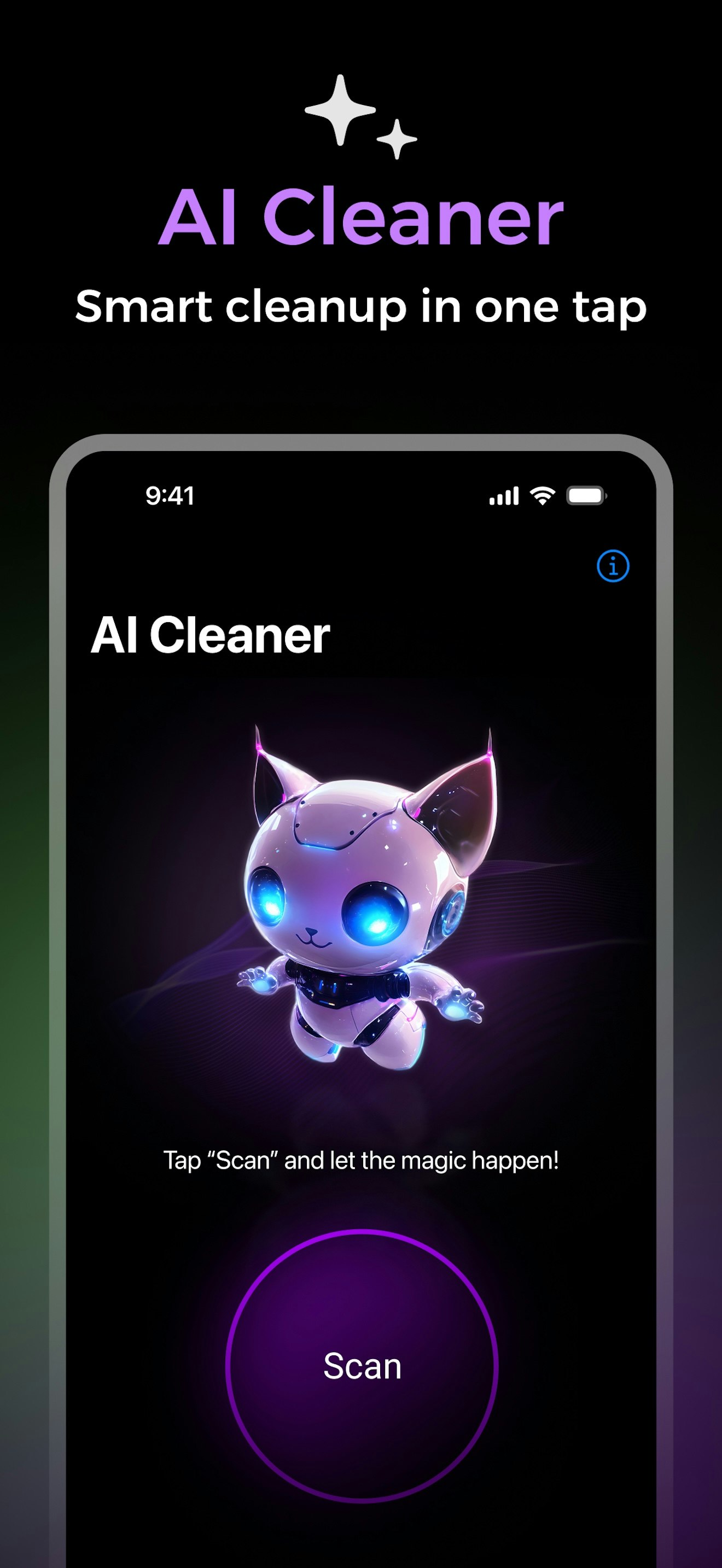 Cleanmeup - AI temizleyici, ücretsiz depolama medya 2