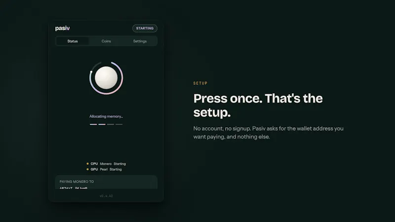 Pasiv screenshot 3