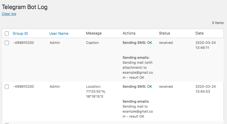 WordPress Telegram Bot Plugin media 10