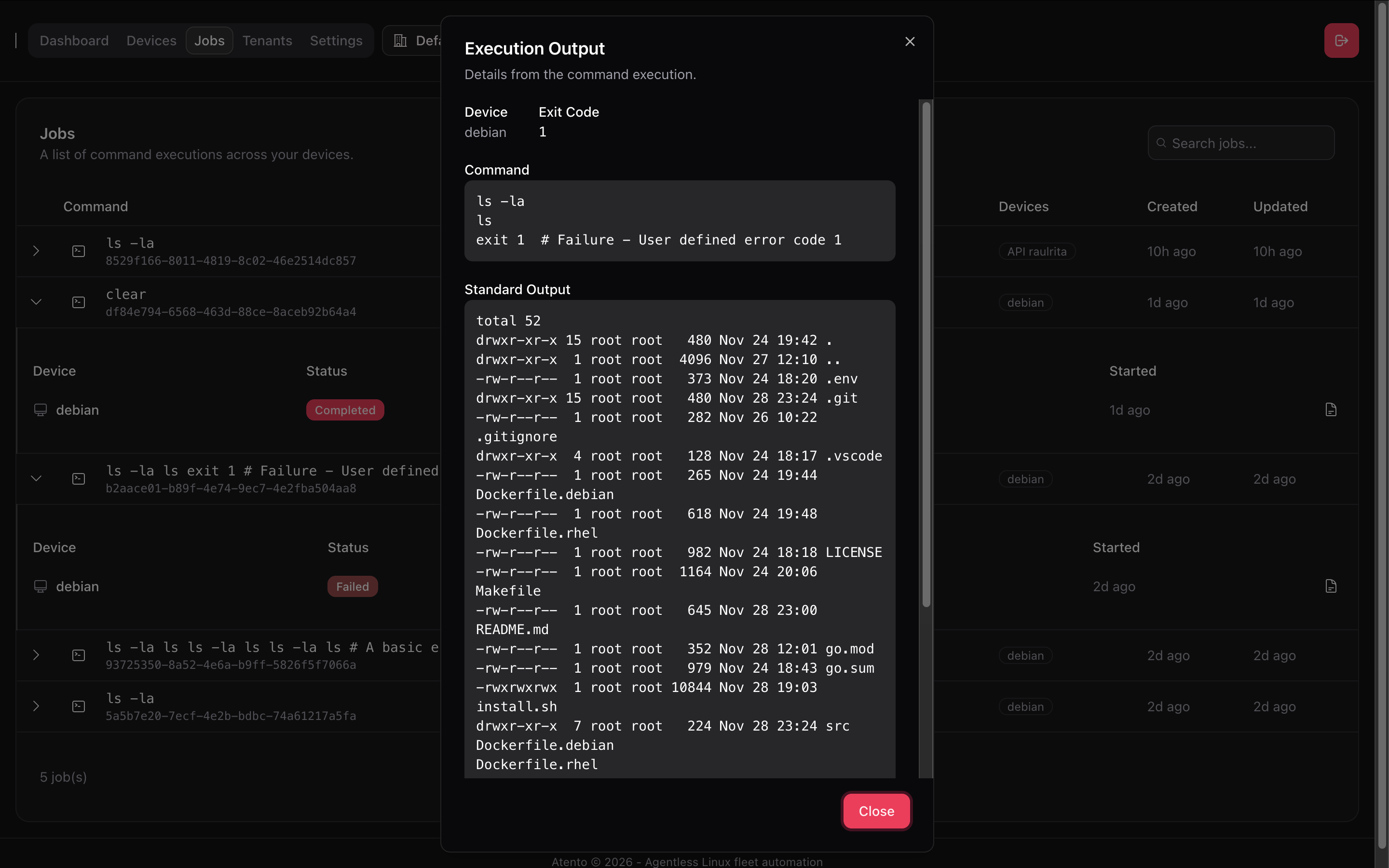 Atento.dev gallery image