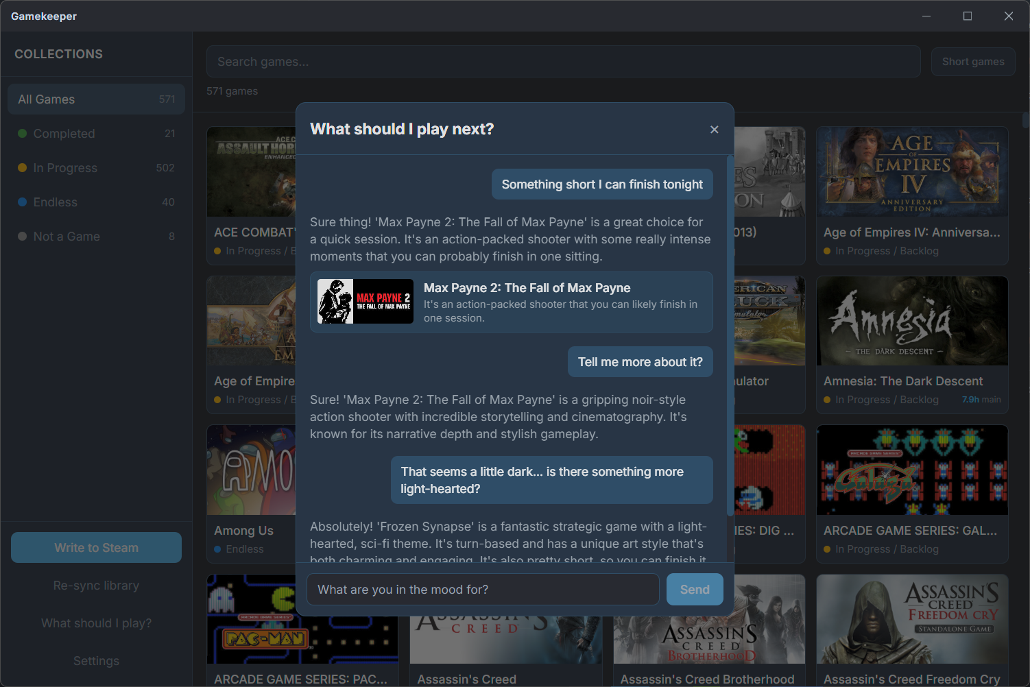 Gamekeeper gallery image