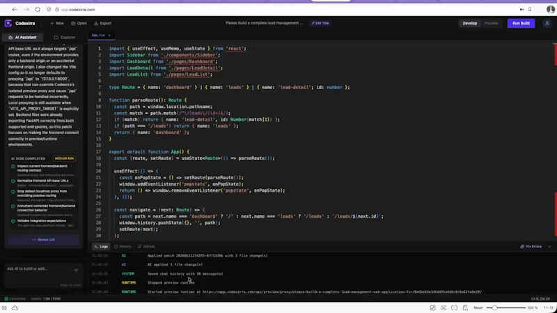 Codexirra screenshot 1 (video preview)