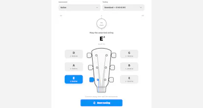 Free Online Metronome and Guitar Tuner gallery image