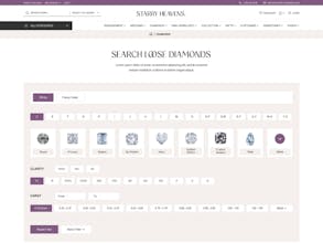 Jewellery Website Template gallery image