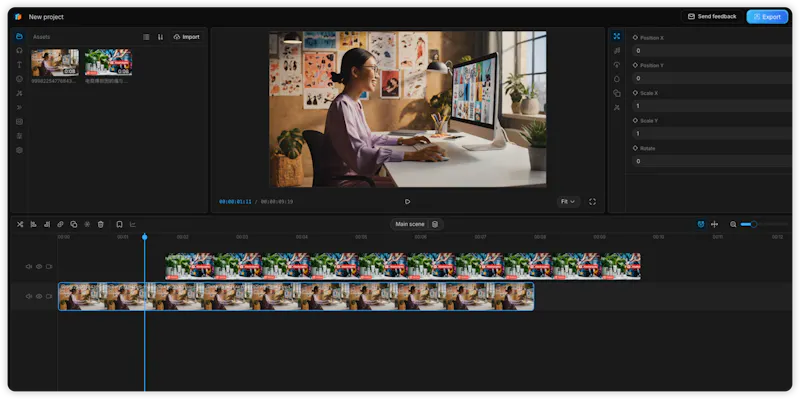 Editing.video screenshot 2