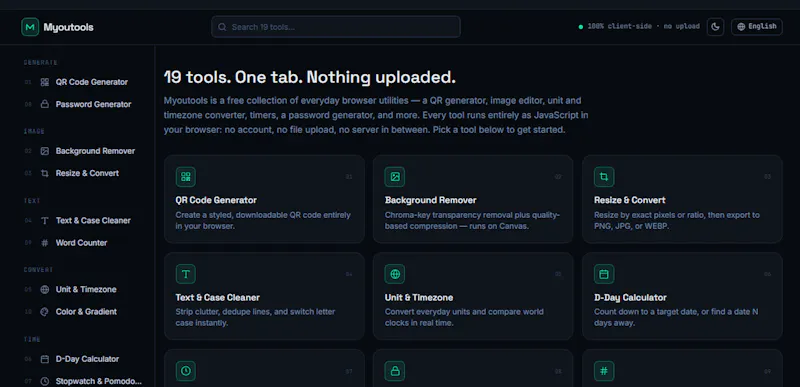 Myoutools screenshot 2