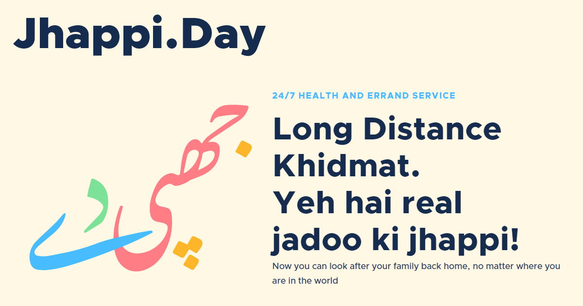 Jhappi.day: longa distância seva media 1
