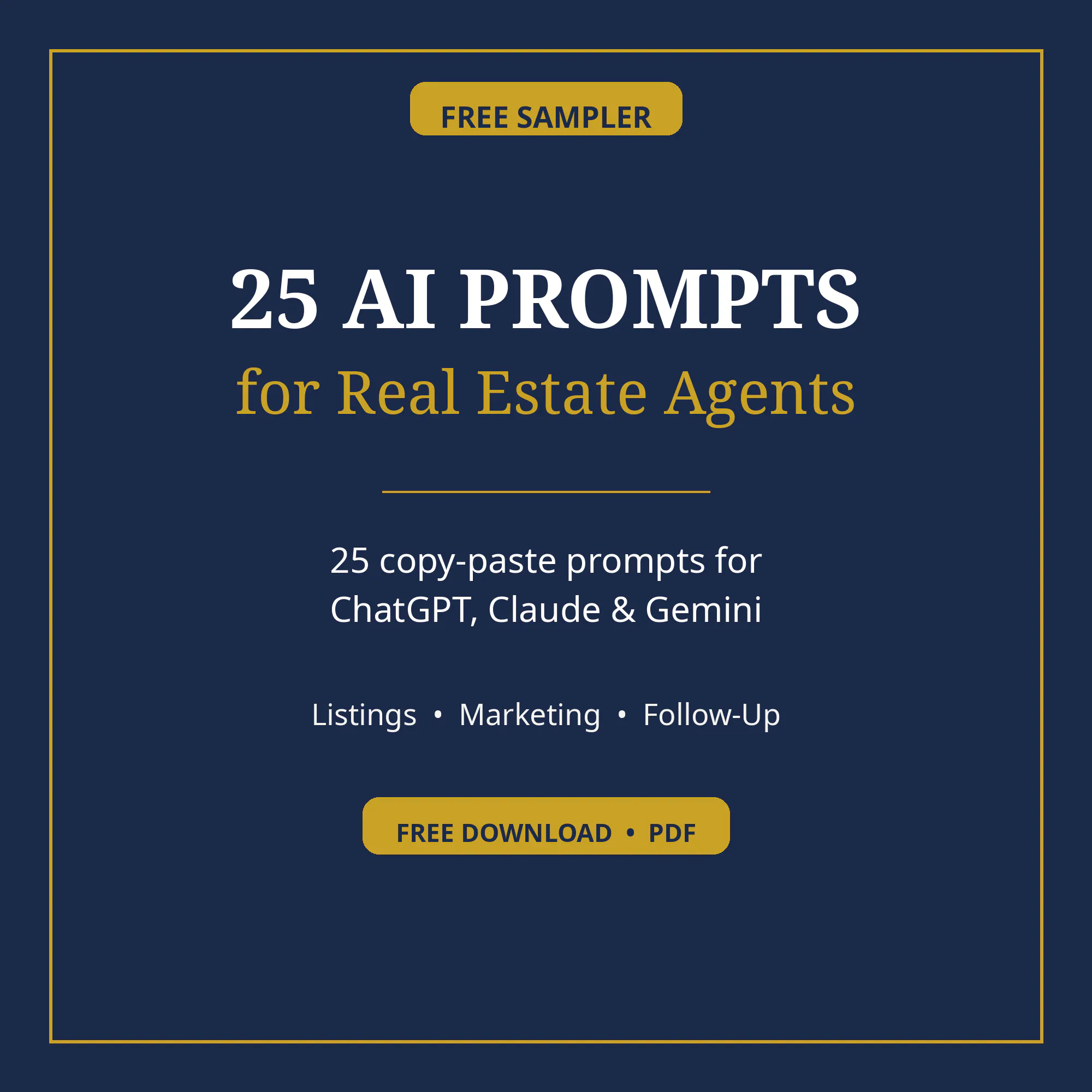 200 AI Prompts for Real Estate Agents