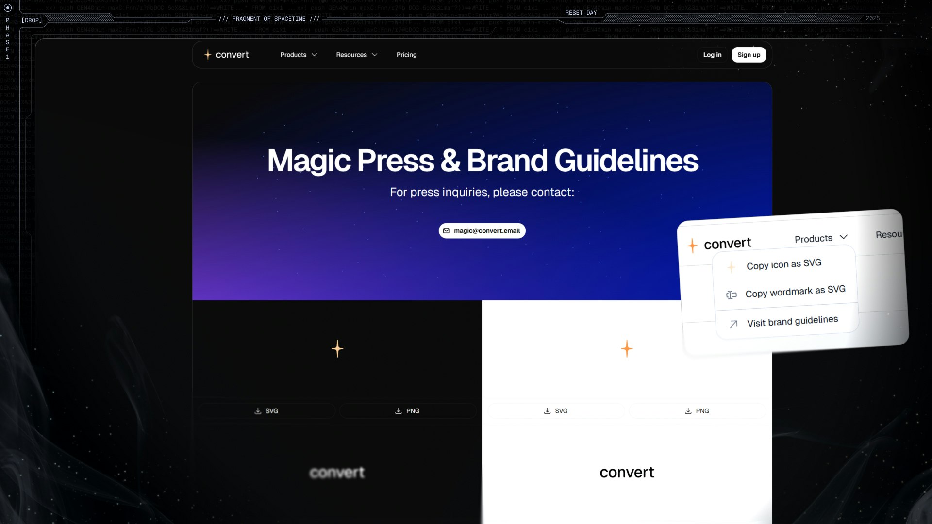 Mídia 5 de Magic convert - Página de destino otimizada para conversão e painel