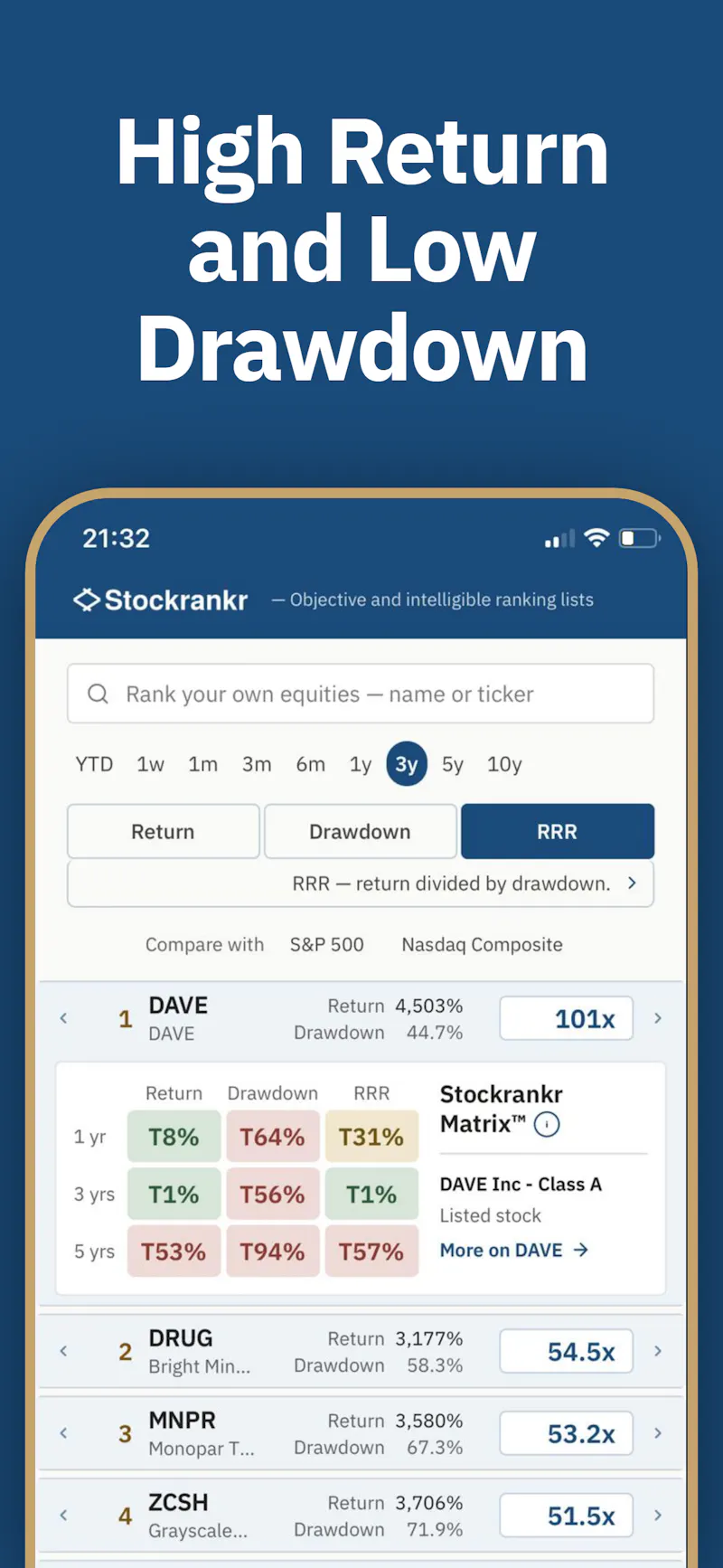 Stockrankr screenshot 4