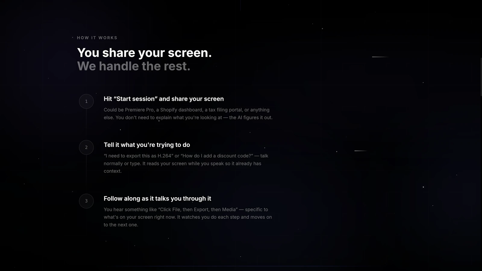 Tarcy screenshot 3