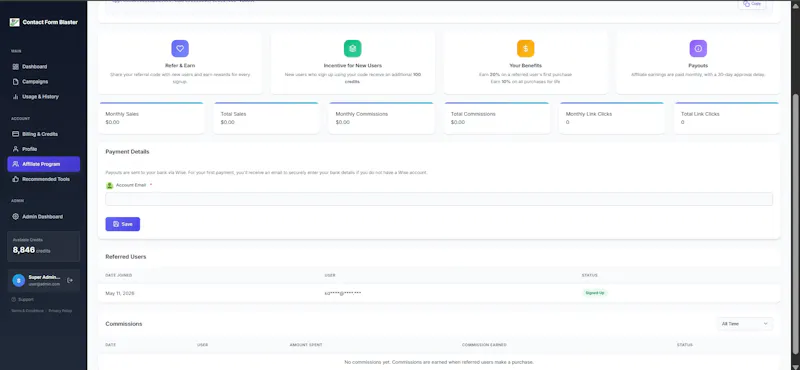 Contact Form Blaster screenshot 5