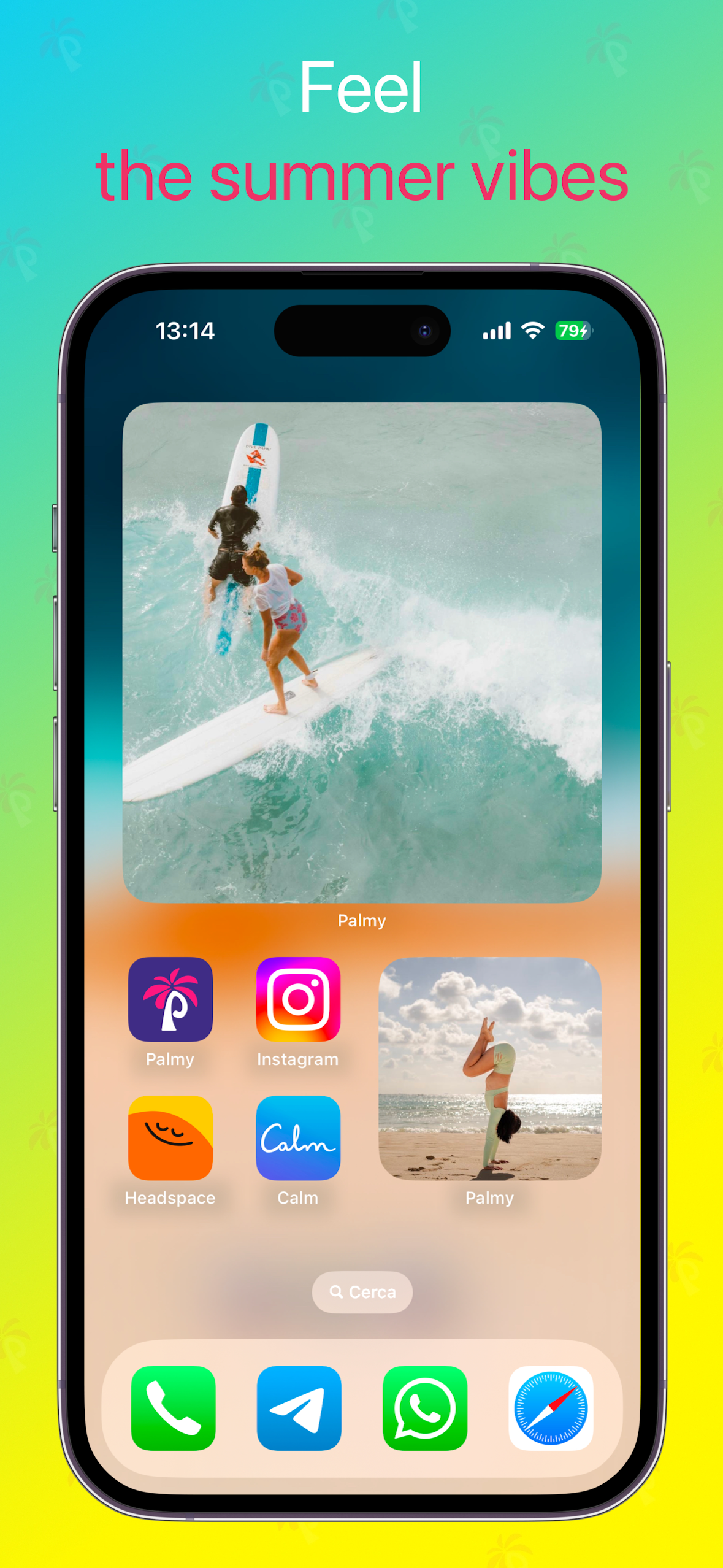 Média PALMY - Widgets d'écran d'accueil - Obtenez des photos fraîchement nouvelles et organisées à votre écran d'accueil iOS 7