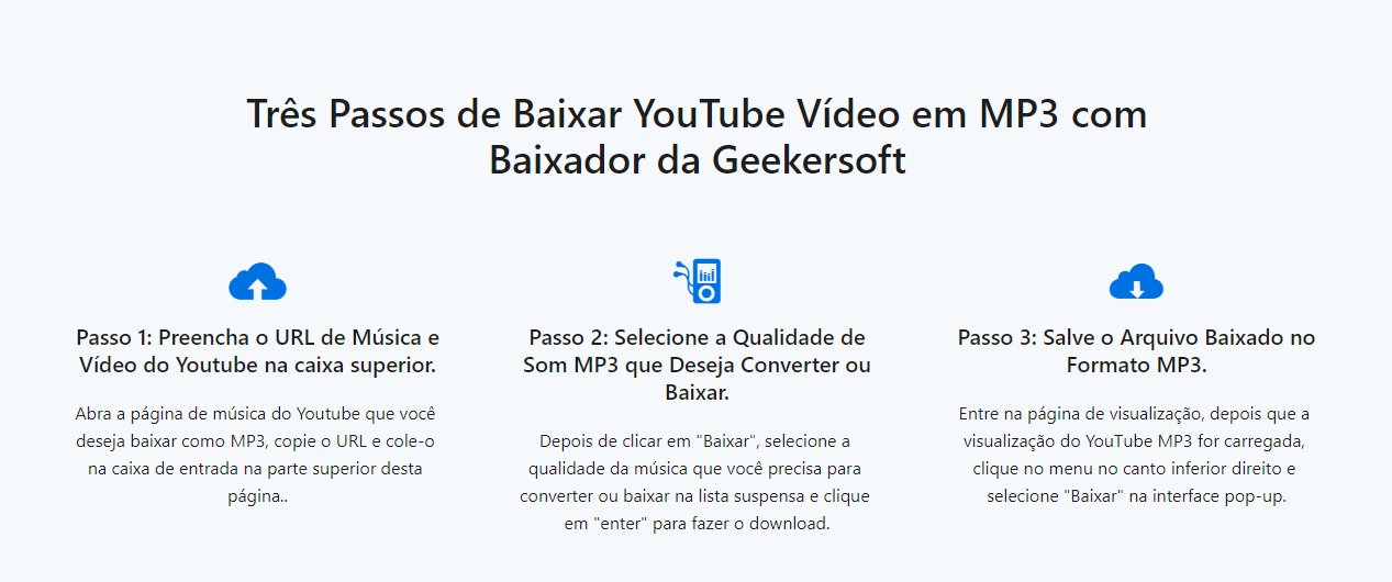 mp3의 geekersoftconverter 비디오 YouTube 미디어 1