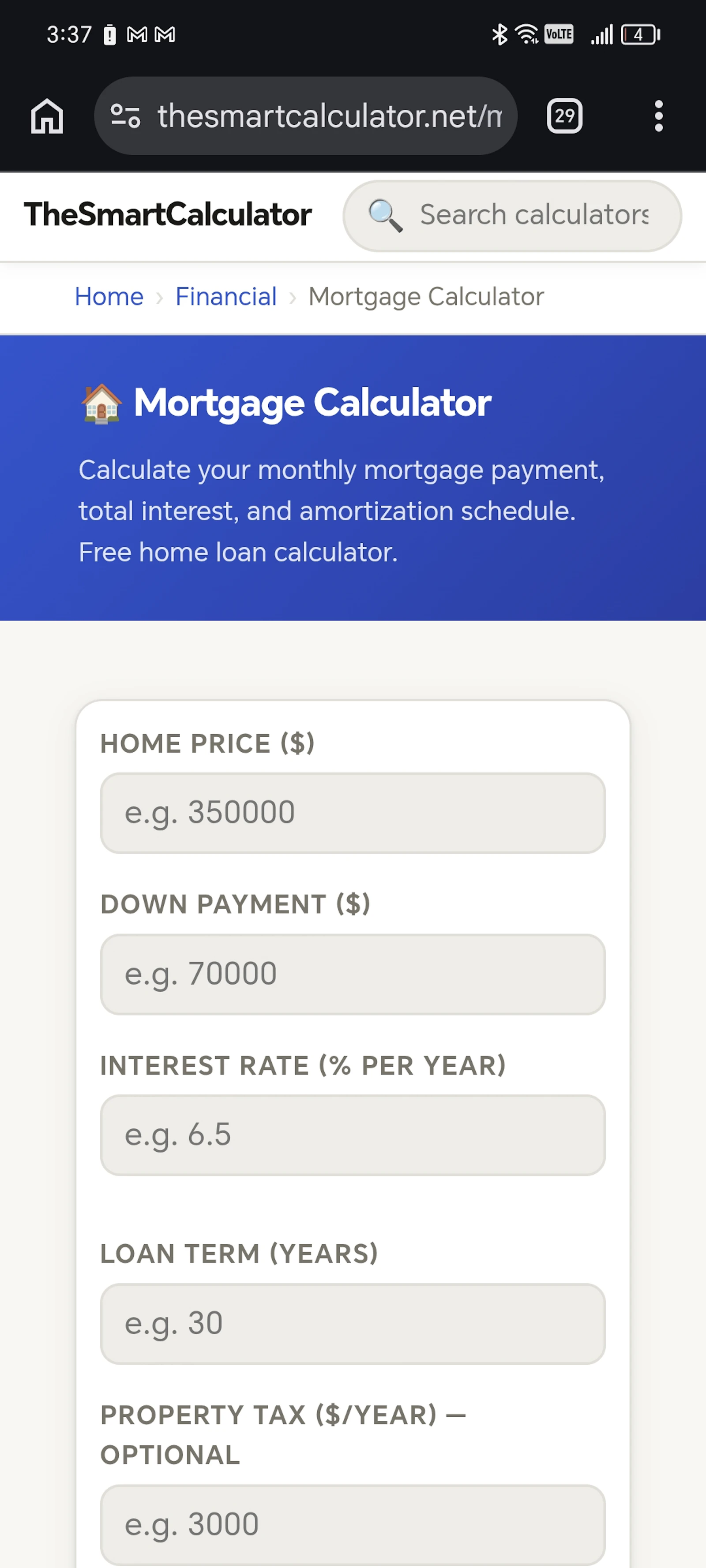 TheSmartCalculator screenshot 2