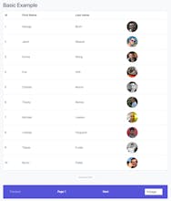 Vue Tiny Pagination gallery image