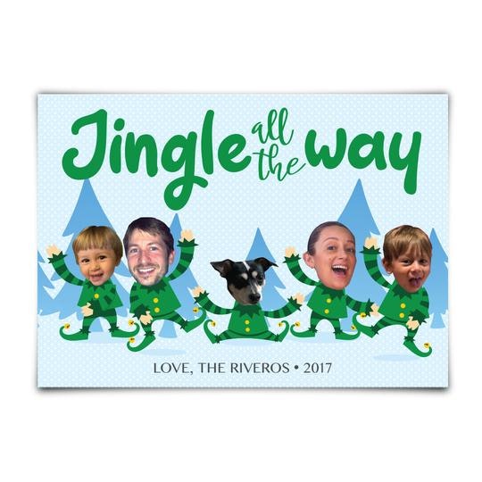 Holiday cards by giftwrapmyface.com gallery image