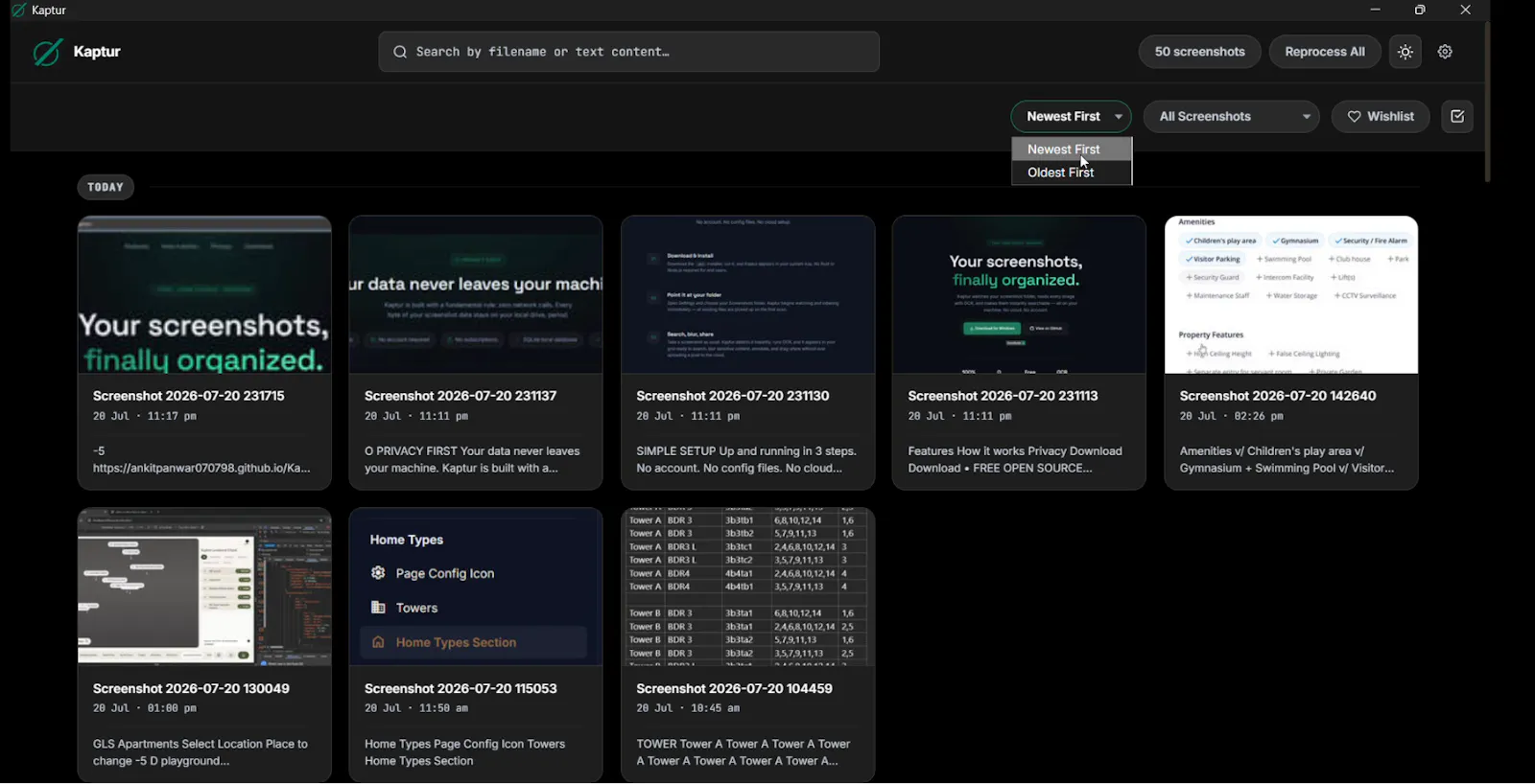 Kaptur screenshot 2