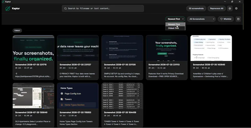 Kaptur screenshot 2
