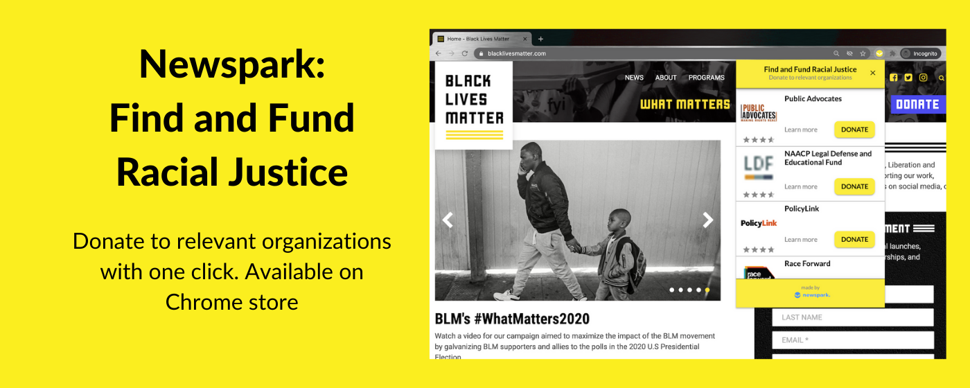Newspark: Find and Fund Racial Justice gallery image
