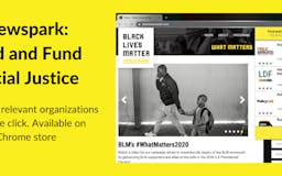 Newspark: Find and Fund Racial Justice media 1