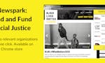 Newspark: Find and Fund Racial Justice image