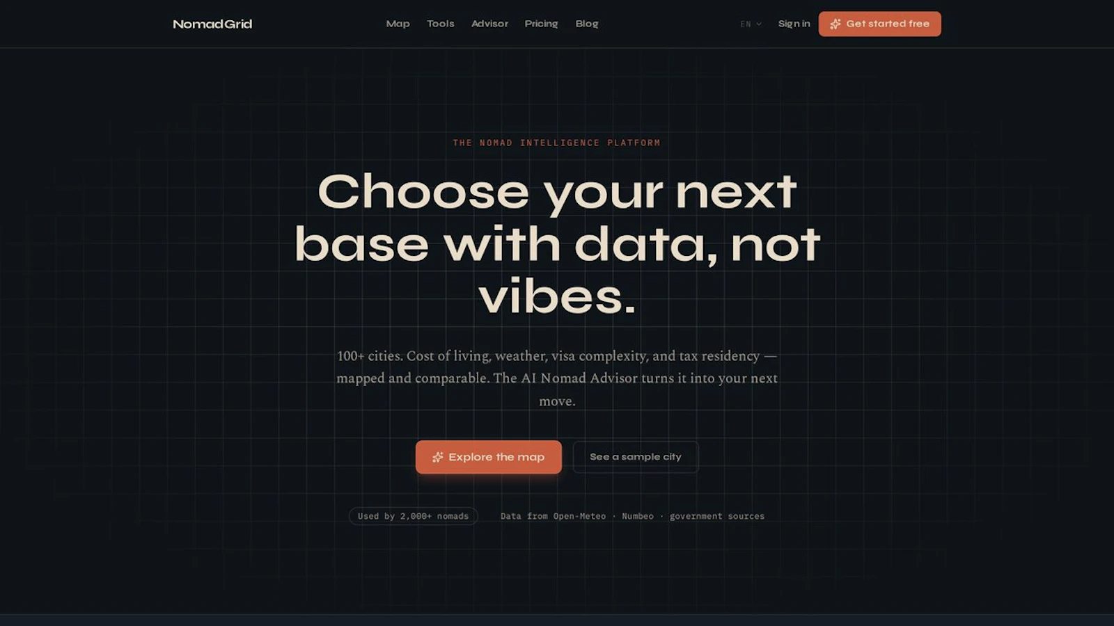 NomadGrid screenshot 2