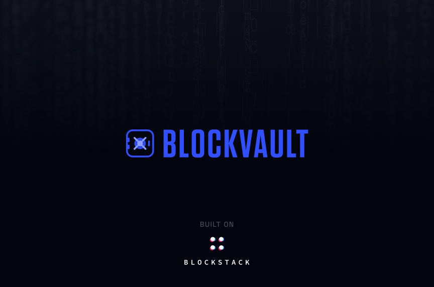 Blockvault Image