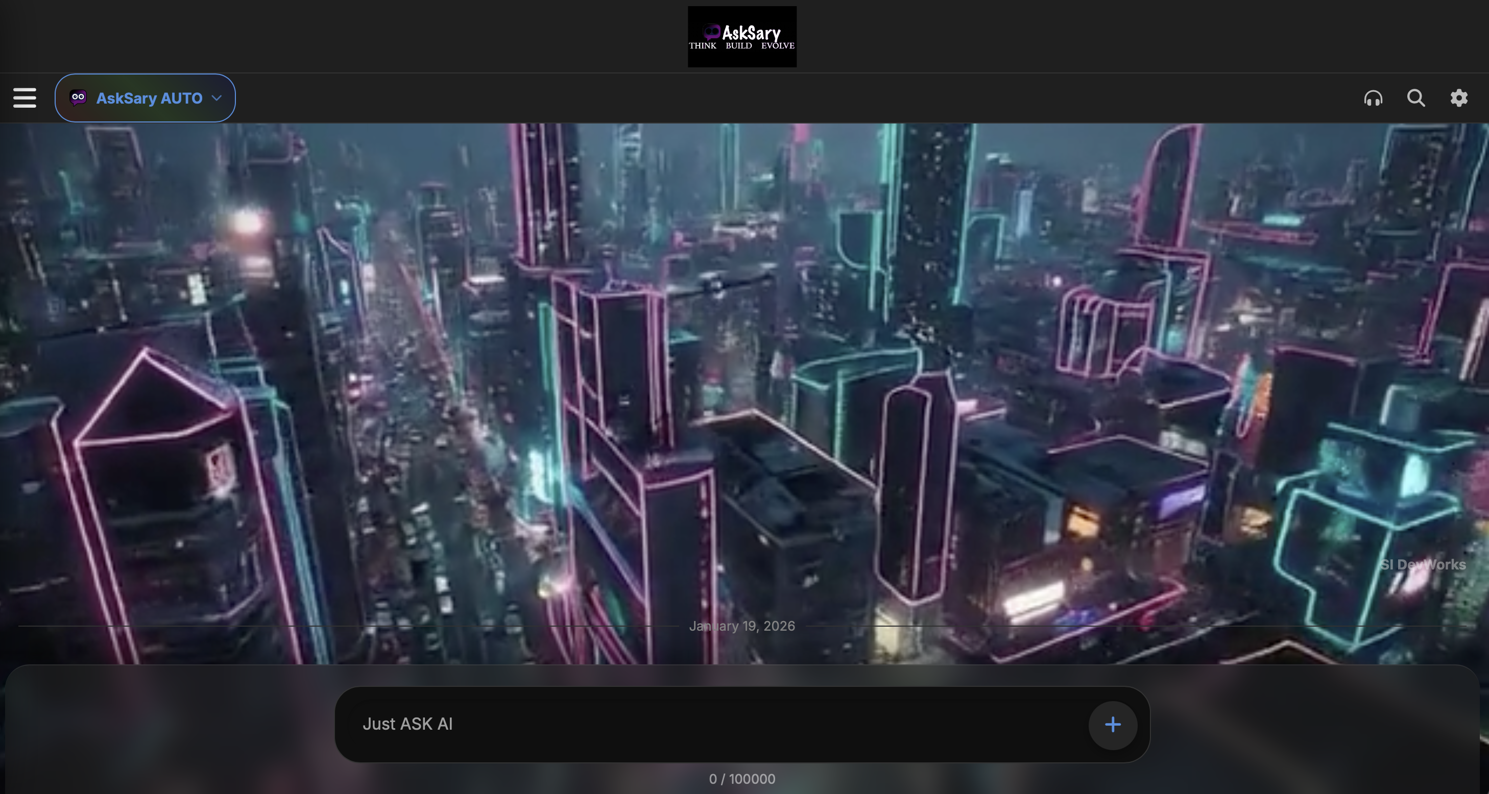 AskSary - Screenshot 2 showing product features and functionality