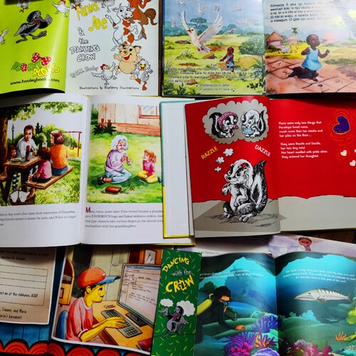 Ilustración del libro para niños Proporcionar media 3