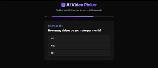 AI Video Picker gallery image