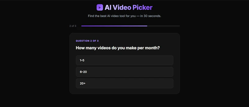 AI Video Picker screenshot 3