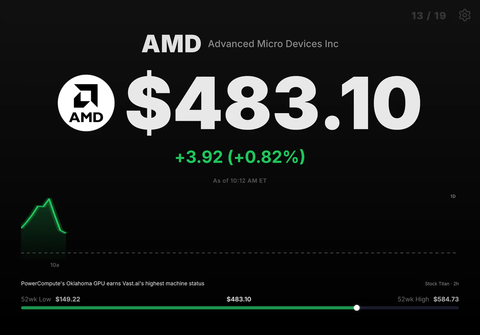 TickrDash screenshot 5
