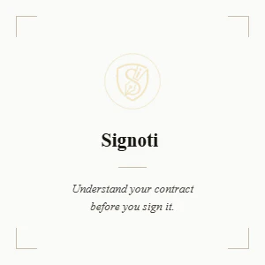 Signoti logo