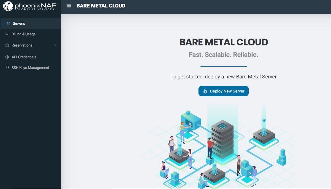 Bare Metal Cloud gallery image