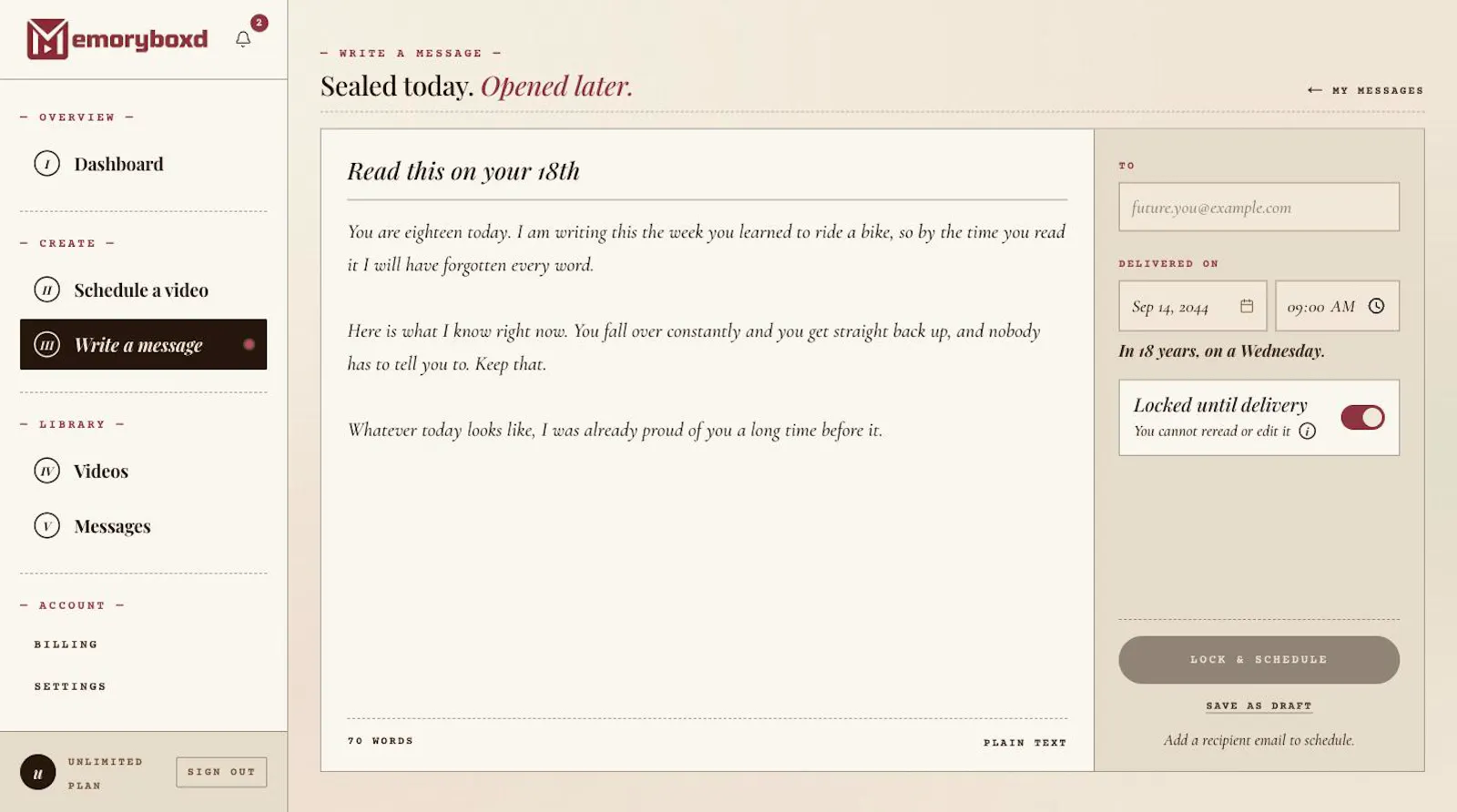 MemoryBoxd screenshot 3