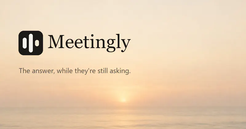 Meetingly screenshot 1
