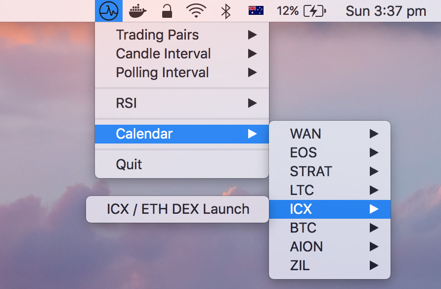 Lambda Signal - crypto algo trading macOS app gallery image